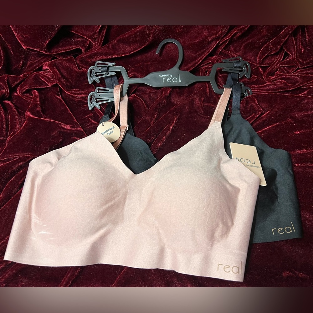 Real bras two pack. Size Small. Brand new.